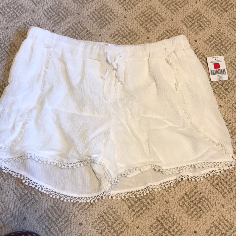 White Shorts
